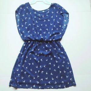 Sparrow Print Dress